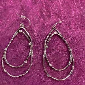 Silpada silver earrings